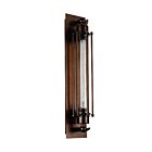 CWI Lighting Kiera 9613W4-1-126 Chocolate 1 Light 60W Wall Sconce