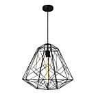 CWI Lighting Bagheera 9625P20-1-101 Black 1 Light 60W Chandelier