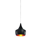 CWI Lighting Dynamic 9631P10-1-101 Black 1 Light 60W Pendant