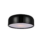 CWI Lighting Campton 9688C19-3-171 Black 3 Lights 180W Flush Mount