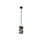 CWI Lighting Darya 9700P7-1-197 Brown 1 Light 60W Pendant
