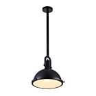 CWI Lighting Strum 9760P12-1-101 Black 1 Light 60W Pendant