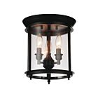 CWI Lighting Desire 9809C10-3-109 Oil Rubbed Bronze 3 Lights 180W Flush Mount