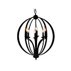CWI Lighting Drift 9825P24-6-101 Black 6 Lights 360W Chandelier