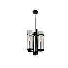 CWI Lighting Sierra 9827P11-2-101 Black 2 Lights 120W Pendant