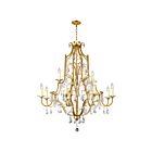 CWI Lighting Electra 9836P37-12-125 Oxidized Bronze 12 Lights 720W Chandelier