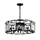 CWI Lighting Jacquet 9860P31-12-101 Black 12 Lights 720W Chandelier