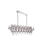 CWI Lighting Aleka 9910P58-24-601 Chrome 24 Lights 1440W Chandelier