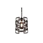 CWI Lighting Litani 9913P10-1-205 Brown 1 Light 60W Pendant