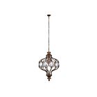 CWI Lighting Altair 9935P12-1-182 Antique Bronze 1 Light 60W Pendant