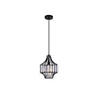 CWI Lighting Alethia 9942P10-1-101-D Black 1 Light 60W Pendant