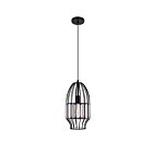 CWI Lighting Alethia 9942P7-1-101 Black 1 Light 60W Pendant