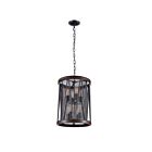 CWI Lighting Parsh 9954P16-8-101 Pewter 8 Lights 480W Chandelier