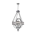 CWI Lighting Arkansas 9957P16-4-601 Chrome 4 Lights 240W Chandelier