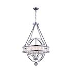 CWI Lighting Arkansas 9957P20-4-601 Chrome 4 Lights 240W Chandelier