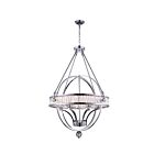 CWI Lighting Arkansas 9957P30-6-601 Chrome 6 Lights 360W Chandelier