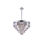 CWI Lighting Weiss 9969P24-12-601 Chrome 12 Lights 720W Chandelier