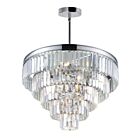 CWI Lighting Weiss 9969P24-12-601 Chrome 12 Lights 720W Chandelier