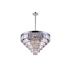 CWI Lighting Weiss 9969P30-15-601 Chrome 15 Lights 900W Chandelier