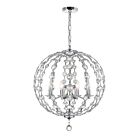 CWI Lighting Esia 9970P26-8-601 Chrome 8 Lights 480W Chandelier