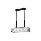 CWI Lighting Assunta 9973P28-4-101 Black 4 Lights 160W Chandelier