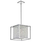CWI Lighting Cube QS8381P12C-S Chrome 3 Lights 120W Pendant