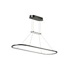 Dainolite DTA-4046LEDHP-MB Daytona 1-Light 46W Matte Black Cord Pendant