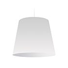 Dainolite OD-XL-790 Oversized Drum 1-Light 150W Polished Chrome Drum Pendant