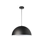 Dainolite OFE-161P-MB Ofelia 1-Light 60W Matte Black Barn Pendant