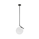 Dainolite ORN-141P-MB Orion 1-Light 60W Matte Black Rod Pendant
