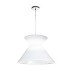Dainolite PAT-181P-PC-790 Patricia 1-Light 100W Polished Chrome Drum Pendant