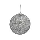 Dainolite PTN-151P-AL Payton 1-Light 60W Aluminum Cord Pendant