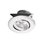 Dainolite SMP-LED-8-WH 8W 3.31" White Adjustable Mini LED Pot Light