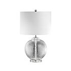 Dainolite TYR-235T-CLR 1-Light 100W Polished Chrome Incandescent Table Lamp