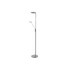 Dainolite 170LEDF-SC 3-Lights 33W Satin Chrome Mother and Son LED Floor Lamp