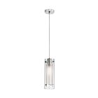 Dainolite 22152-CF-PC 1-Light 100W Chrome LED Single Pendant