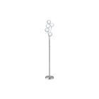 Dainolite 306F-SC 5-Lights 200W Satin Chrome Incandescent Floor Lamp
