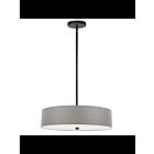 Dainolite 571-204P-MB-GRY Everly 4-Lights 24W Grey Incandescent Pendant
