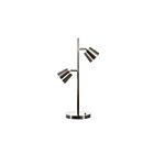 Dainolite 624LEDT-SC Modern 2-Lights 10W Satin Chrome LED Table Lamp