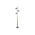 Dainolite 625LEDF-SC Modern 3-Lights 15W Satin Chrome LED Floor Lamp