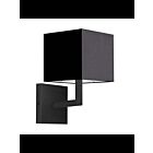 Dainolite 77-1W-MB-BK Lucas 1-Light 60W Matte Black LED Wall Sconce