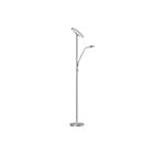 Dainolite 801LEDF-SN 2-Lights 23W Satin Chrome Mother and Son LED Floor Lamp