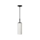 Dainolite 83202-MB-WH Paza 1-Light 100W White Incandescent Pendant