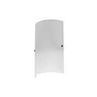 Dainolite 83204W-WH 1-Light 60W Frosted White LED Wall Sconce