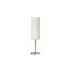 Dainolite 83205-SC-WH 1-Light 100W Satin Chrome LED Table Lamp