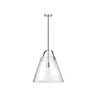 Dainolite 871-171P-PC Polly 1-Light 60W Polished Chrome LED Pendant