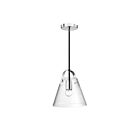 Dainolite 871-91P-PC Polly 1-Light 60W Polished Chrome LED Pendant