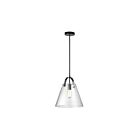 Dainolite 871P-BK 1-Light 60W Matte Black Rod Pendant