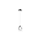 Dainolite 9228-614LEDP-PC 2-Lights 14W Polished Chrome Cord Pendant