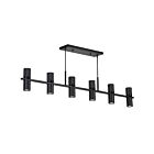 Dainolite CRL-4812HC-MB Cerelia 12-Lights 600W Matte Black LED Chandelier